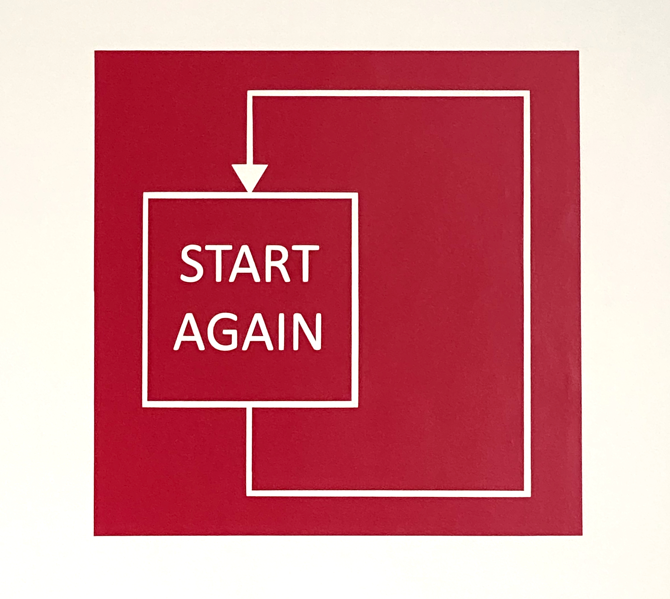 Philip Bradshaw, start again, 2023